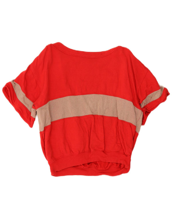 L'Uomo Sudadera corta para mujer Jumper UK 46 Large Red Colourblock