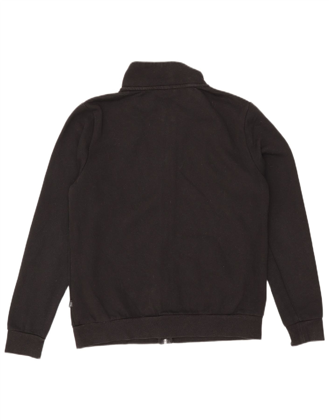 Puma - Chaqueta de chándal para mujer, talla 40, talla grande, algodón negro