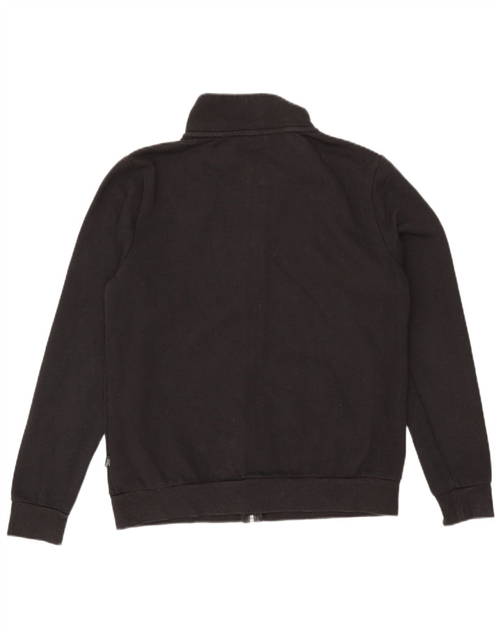 Puma - Chaqueta de chándal para mujer, talla 40, talla grande, algodón negro