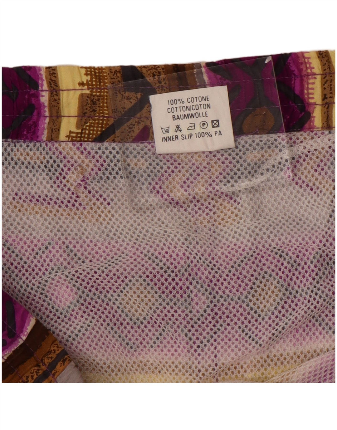Santostefano Bañador Hombre Grande Multicolor Fair Isle Algodón