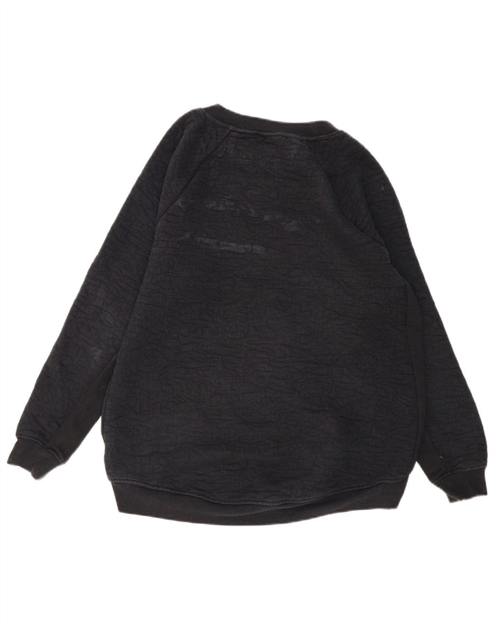 Nike Mujer Sudadera Jumper Grande Negro Algodón