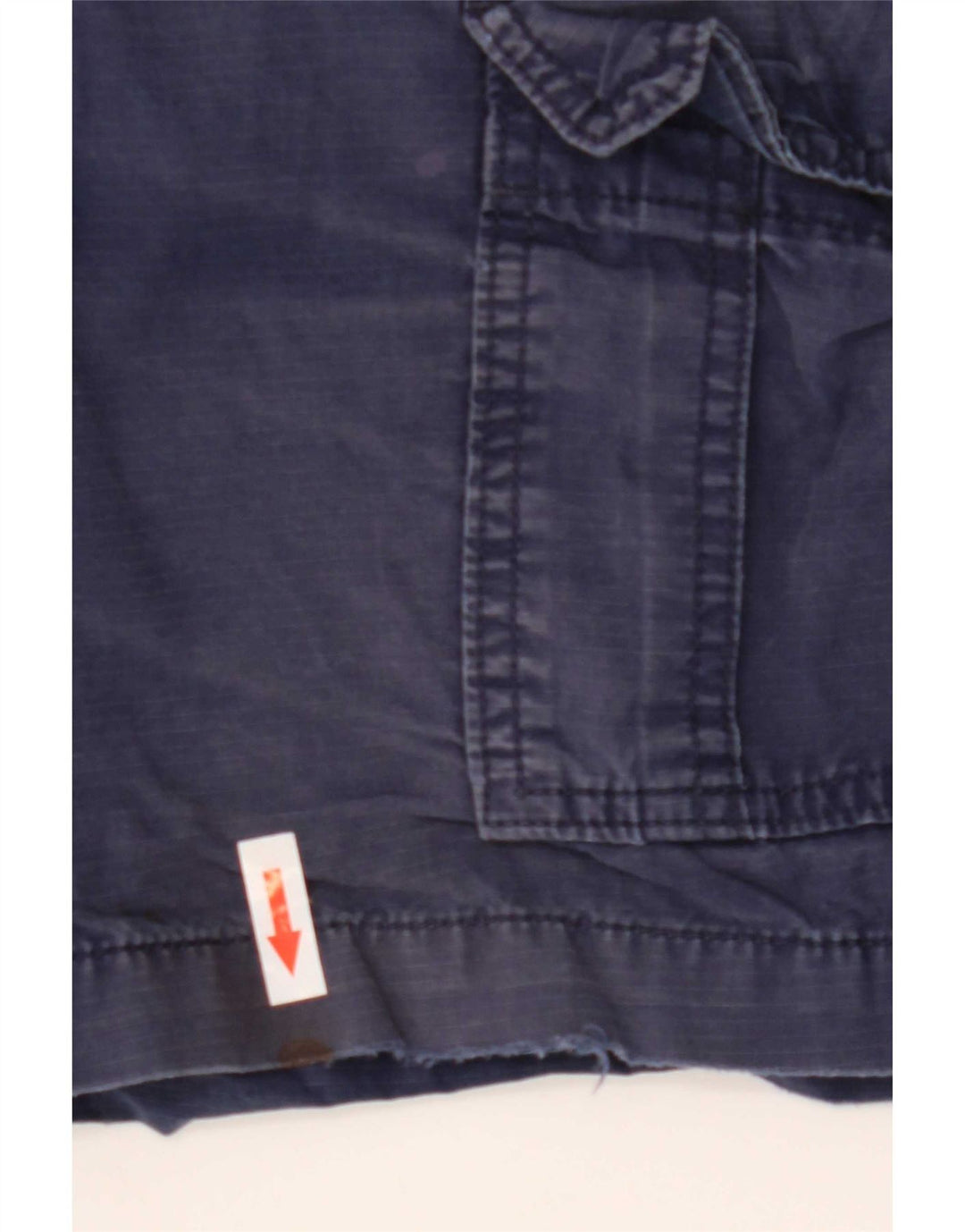 Pantalones cortos tipo cargo Gap para hombre W28 Algodón a rayas azul marino mediano