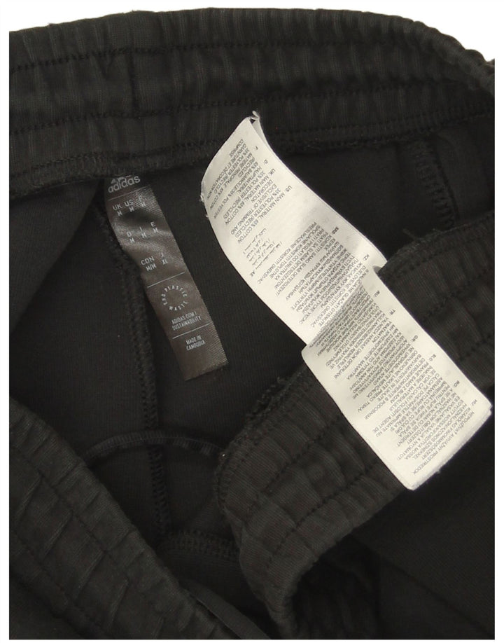 Adidas Hombre Pantalones De Chándal Joggers Medium Negro Algodón