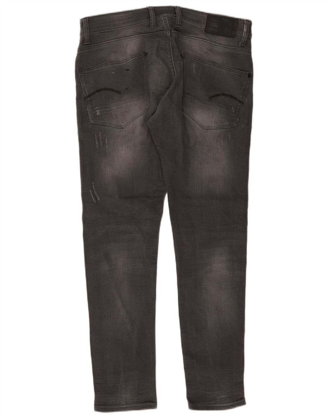 G-Star Vaqueros Super Slim Desgastados para Hombre W36 L32 Algodón Gris