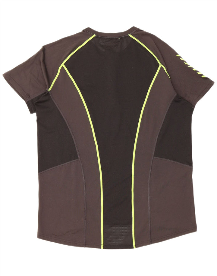 HELLY HANSEN Hombre Jersey de manga corta Chándal Top XL Gris Colorblock