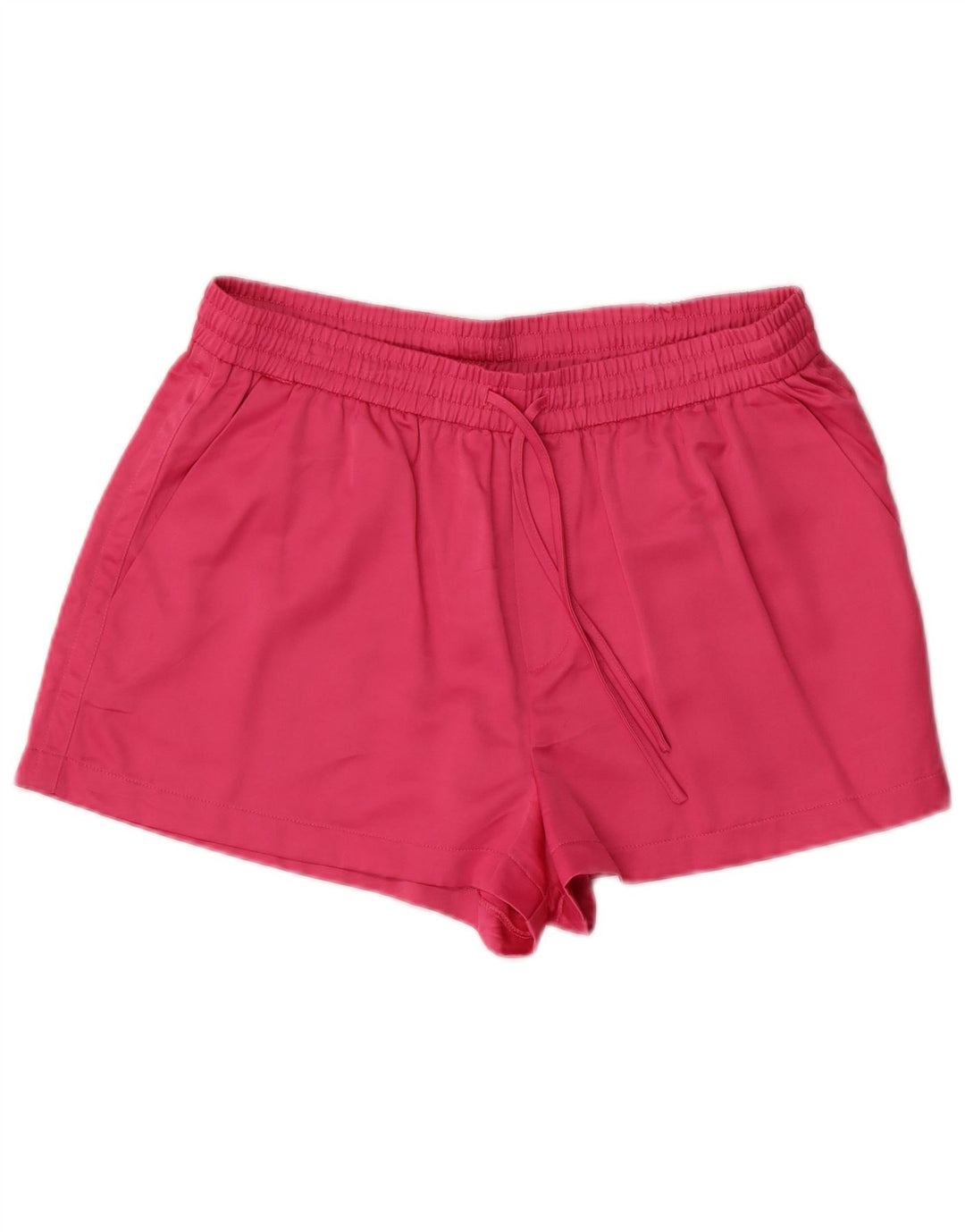 Zara Mujer Shorts Sport Large W30 Viscosa Rosa