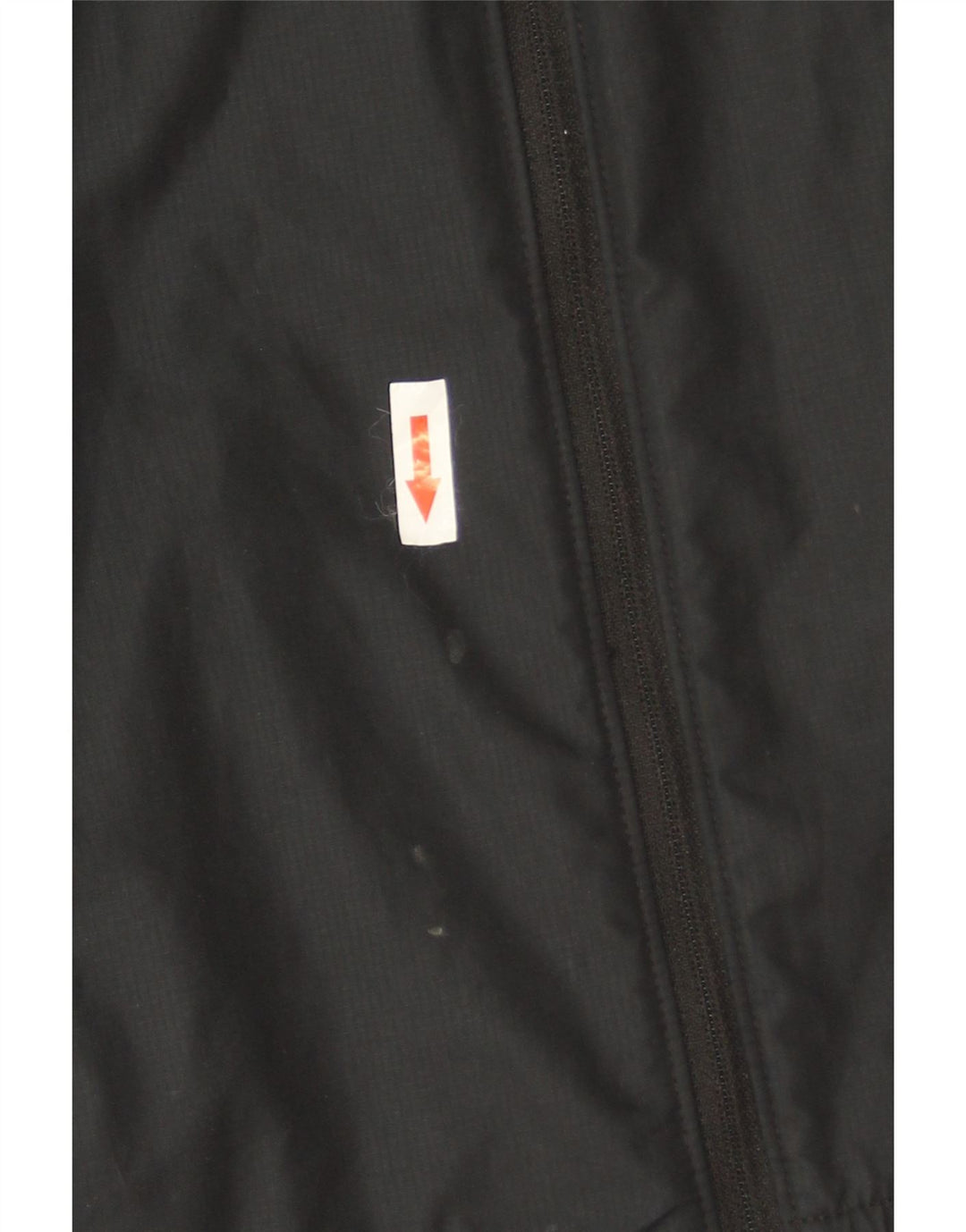 Chaqueta impermeable con capucha Nike para mujer UK 46 Grande Gris Colorblock Poliéster