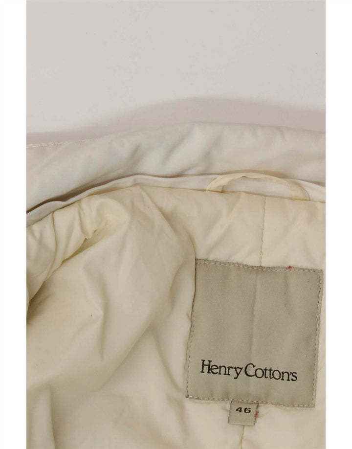 Henry Cottons Chaqueta utilitaria para mujer IT 46 Poliéster blanco grande