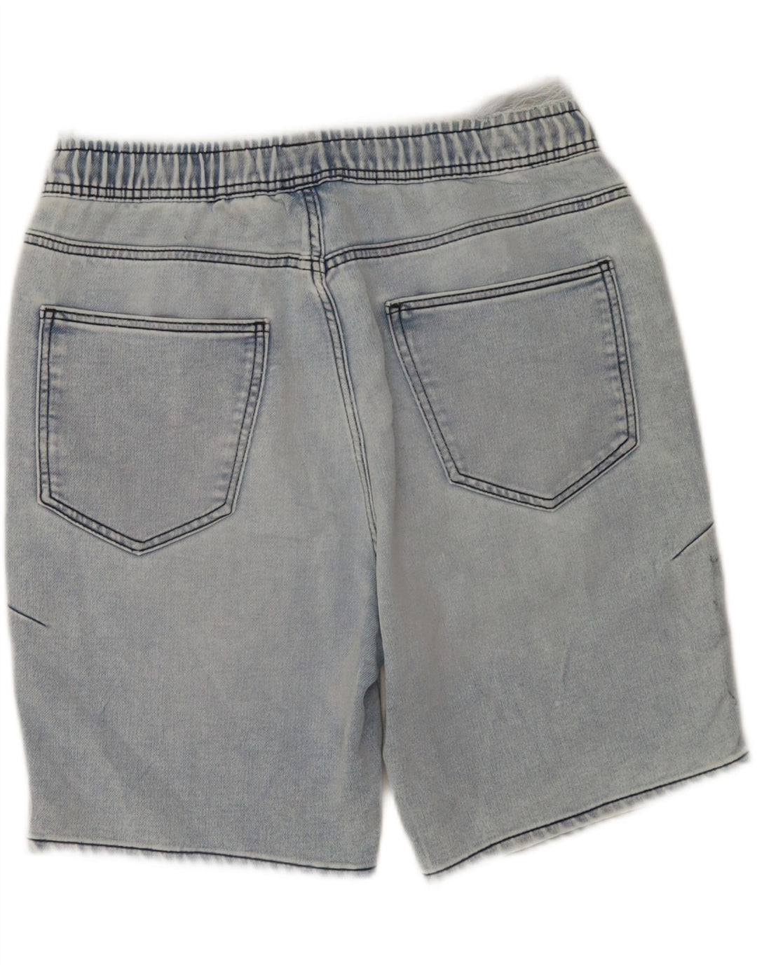 Zara Mujer Pantalones Cortos De Mezclilla Grande W32 Azul