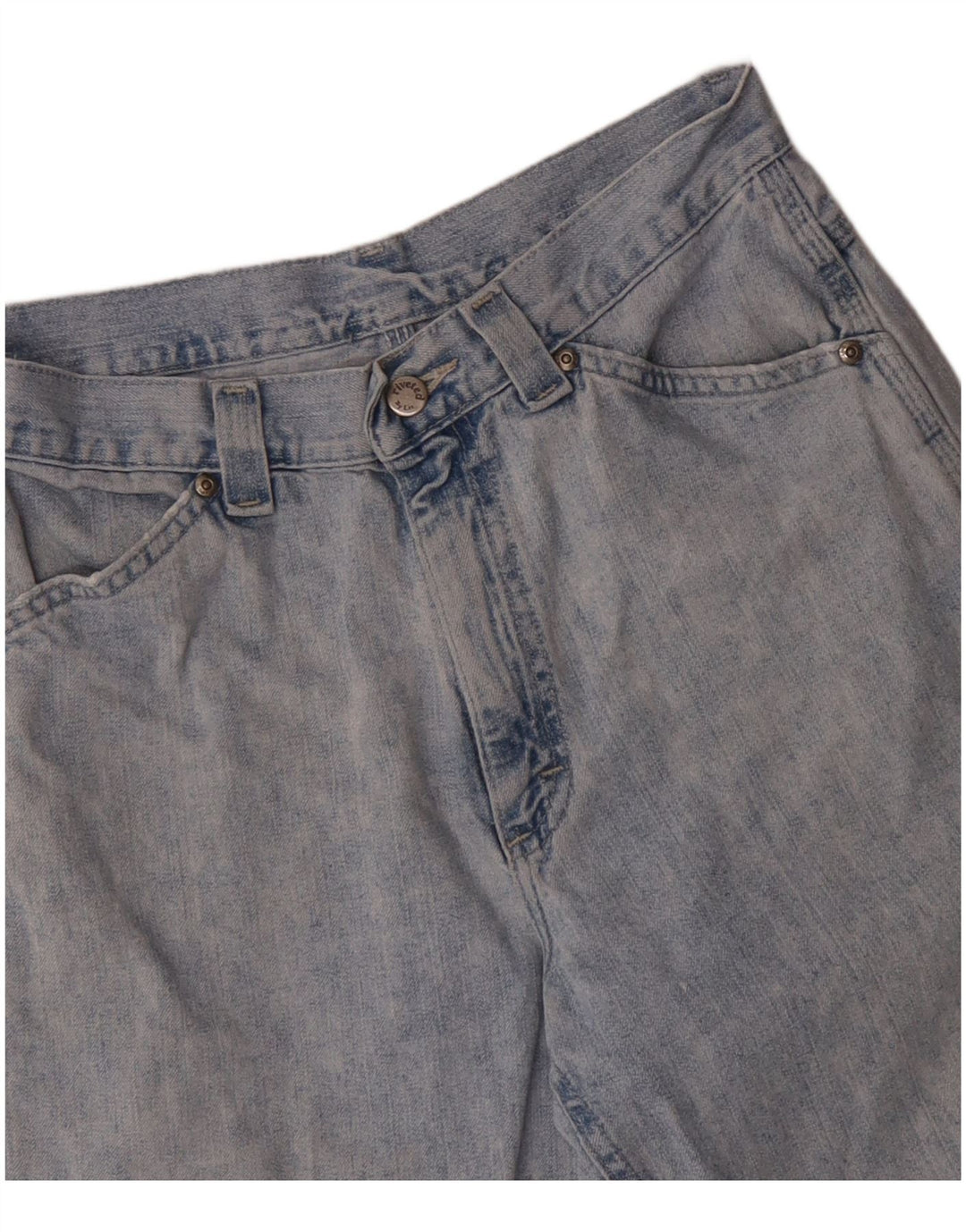 LEE Vaqueros Sueltos Cargo para Mujer W28 L28 Algodón Azul