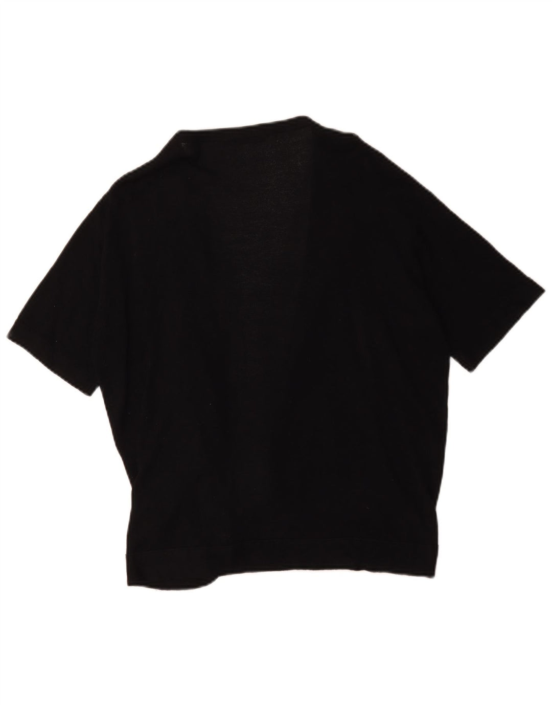 Marks & Spencer Suéter tipo cárdigan autógrafo para mujer UK 46 Grande Negro