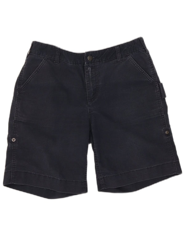Carhartt Pantalones cortos chinos de ajuste original para mujer US 10 Large W32 Algodón azul marino