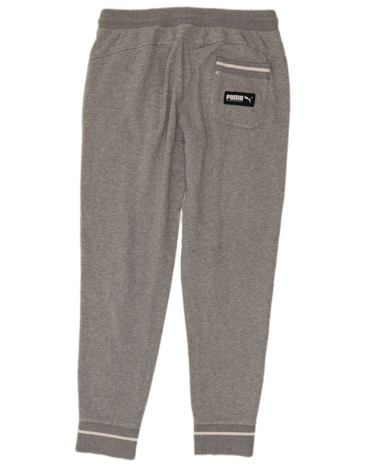 PUMA Pantalones de chándal con estampado gráfico Joggers gris medio moteado