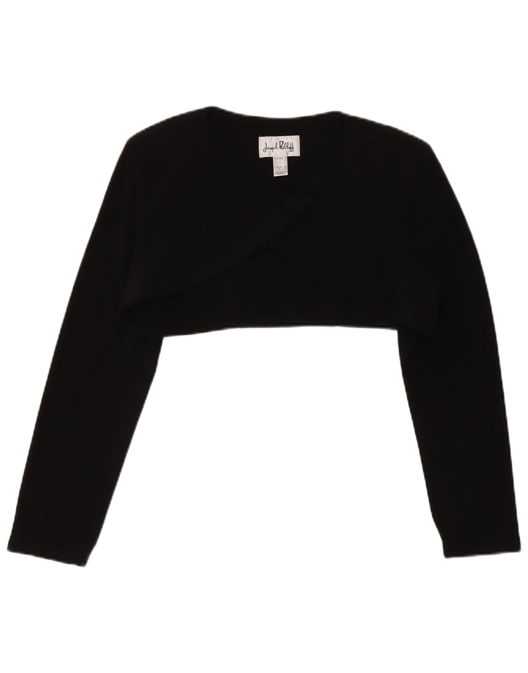 Joseph Ribkoff Top Bolero para Mujer UK 44 Grande Negro