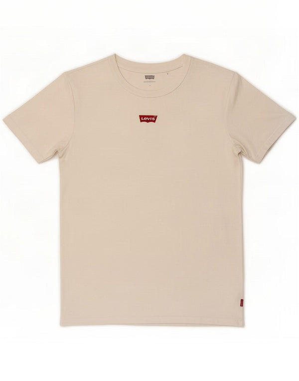 Levi's Camiseta para mujer Top UK 8 Small White Cotton