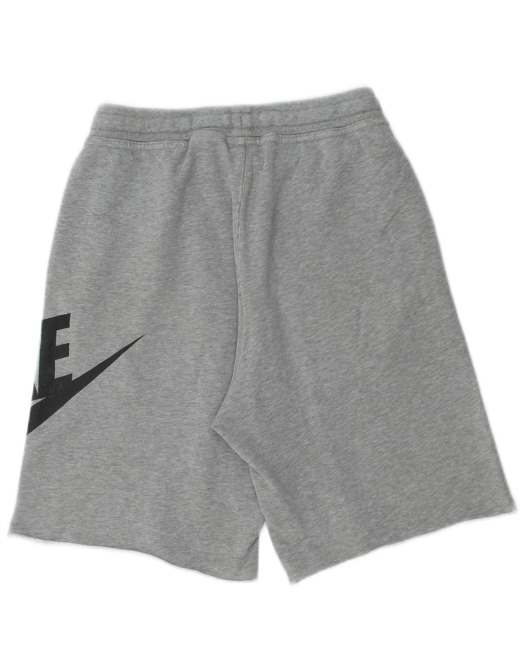 Nike - Pantalones cortos deportivos con gráficos para niños, 12-13 años, algodón gris grande