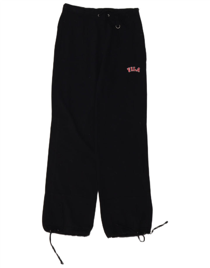 FILA Pantalón Casual Recto Mujer XS Poliéster Negro