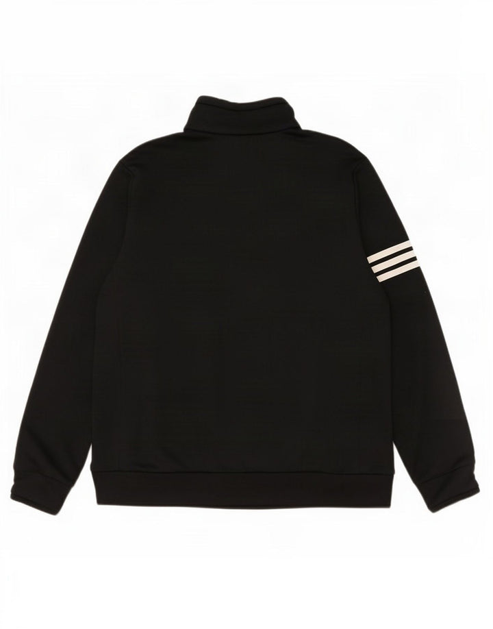 Adidas - Chaqueta de chándal para hombre, talla 2XL, poliéster negro
