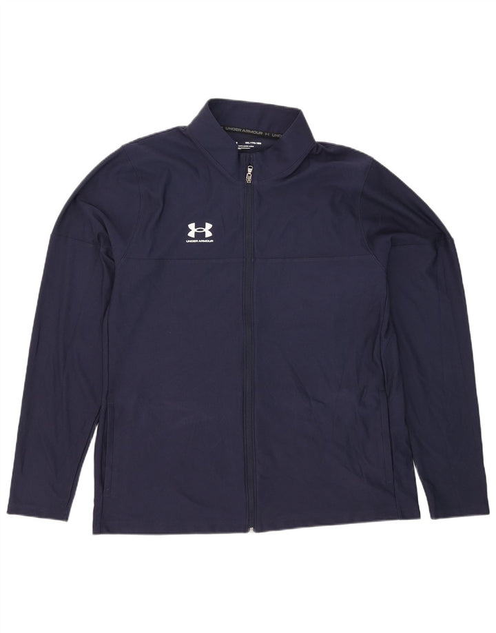 Under Armour Chaqueta de chándal para hombre 2XL Poliéster azul marino