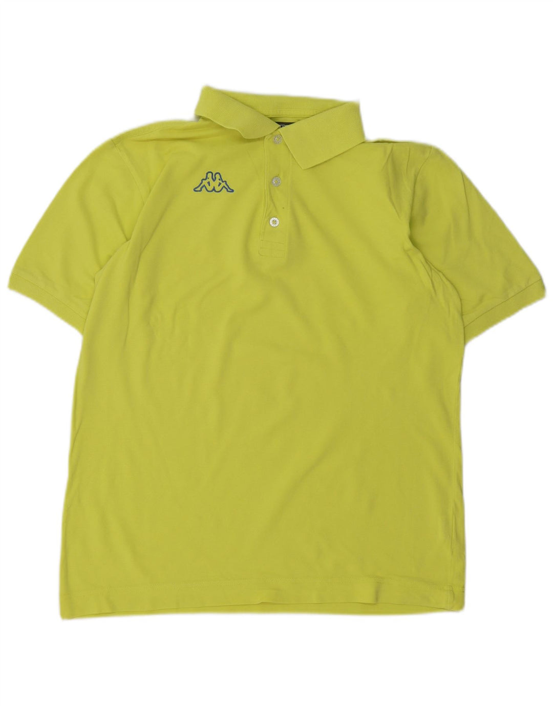 Polo Kappa Hombre Algodón Verde Medio