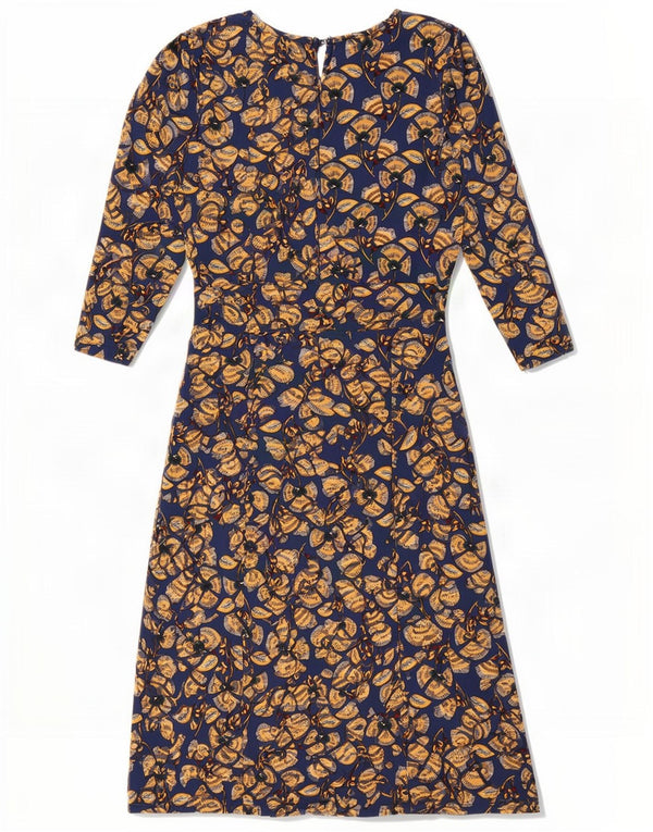 Joe Browns Vestido tubo de manga 3/4 para mujer UK 40 Small Azul marino floral