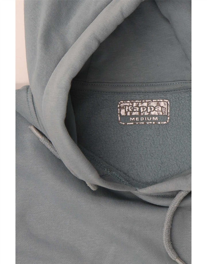 Kappa Hombre Sudadera Con Capucha Jumper Azul Medio