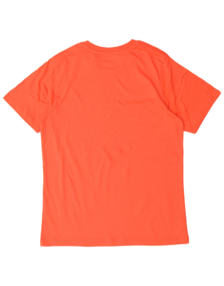 Kappa Hombre Camiseta Top Small Naranja Poliéster