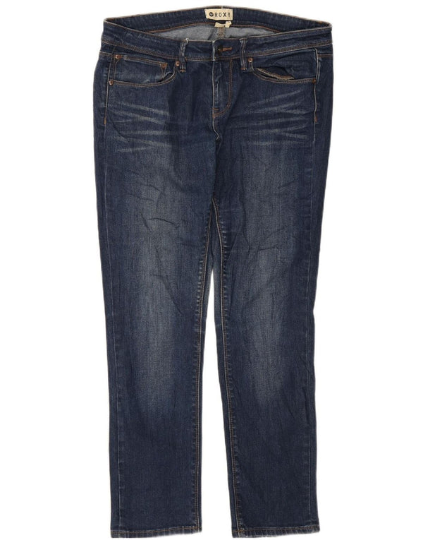 Vaqueros Roxy Mujer Slim W31 L28 Azul Marino Algodón