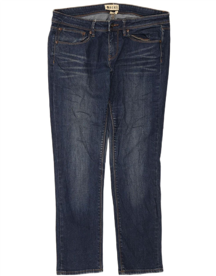 Vaqueros Roxy Mujer Slim W31 L28 Azul Marino Algodón