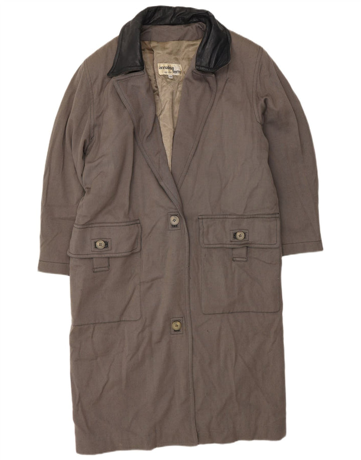 ANNALISA FERRO Abrigo Mujer IT 44 Acrílico Gris Medio