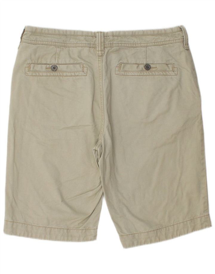 Pantalones cortos chinos para hombre Fat Face W32 Algodón caqui medio