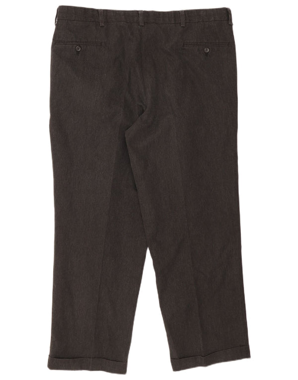 Dockers Mens Stain Defender Pegged Chino Pantalones W40 L30 Algodón Gris