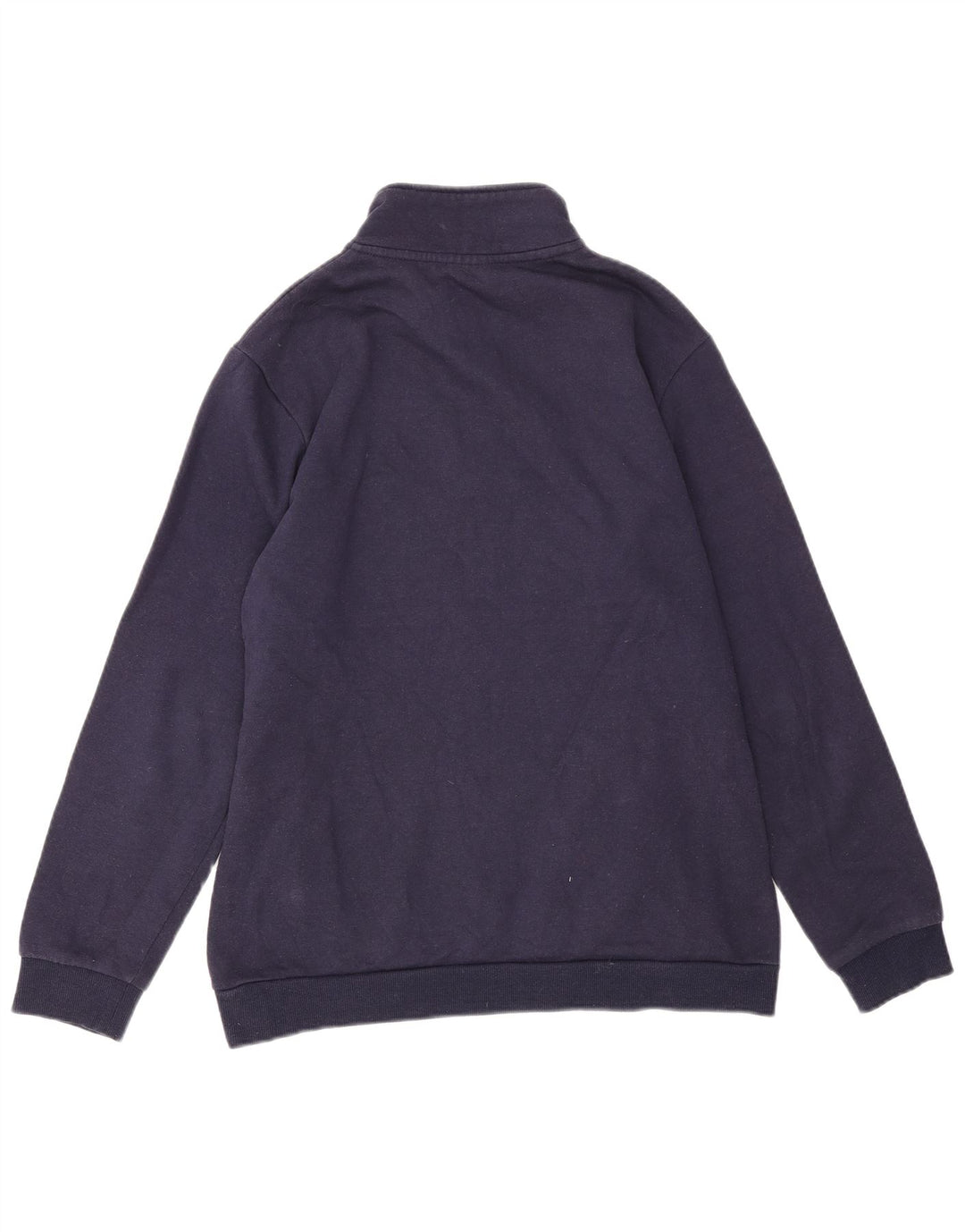 Fila Hombre Graphic Zip Neck Sudadera Jumper Medium Azul Marino Colorblock