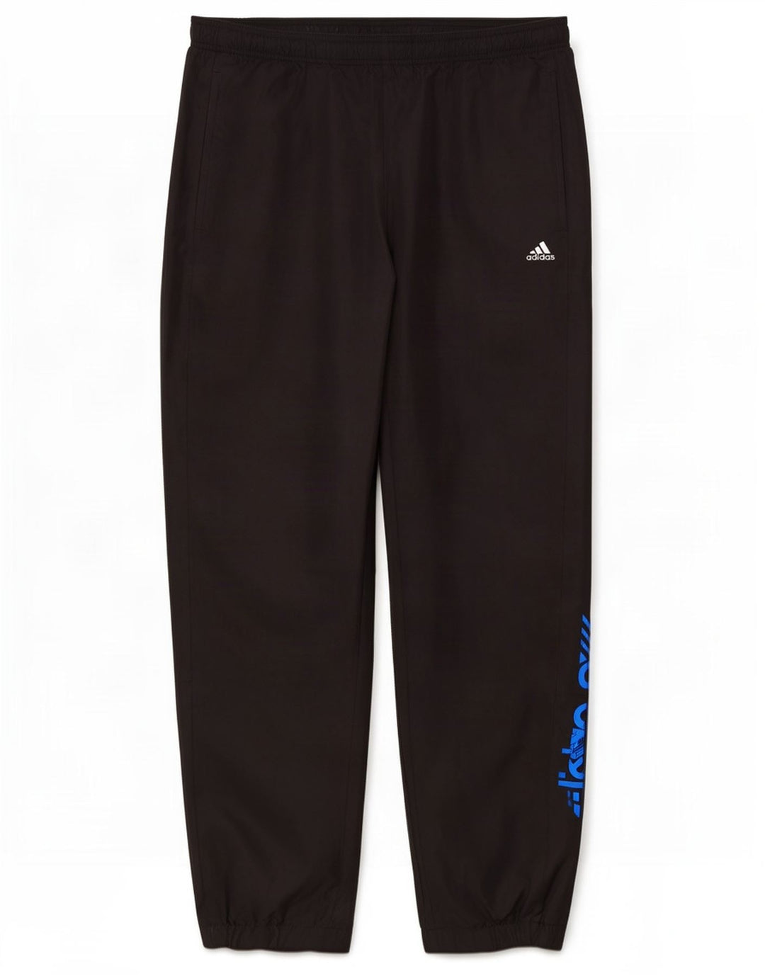 Adidas Hombre Climalite Chándal Pantalones Joggers Mediano Negro Poliéster