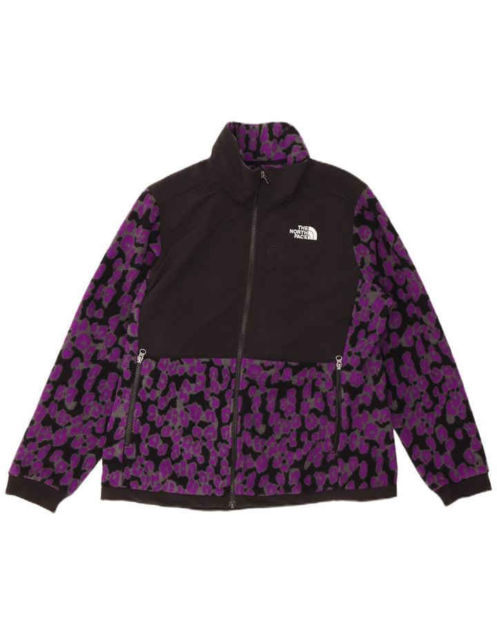 THE NORTH FACE Chaqueta polar para mujer UK 46 Large Purple Animal Print