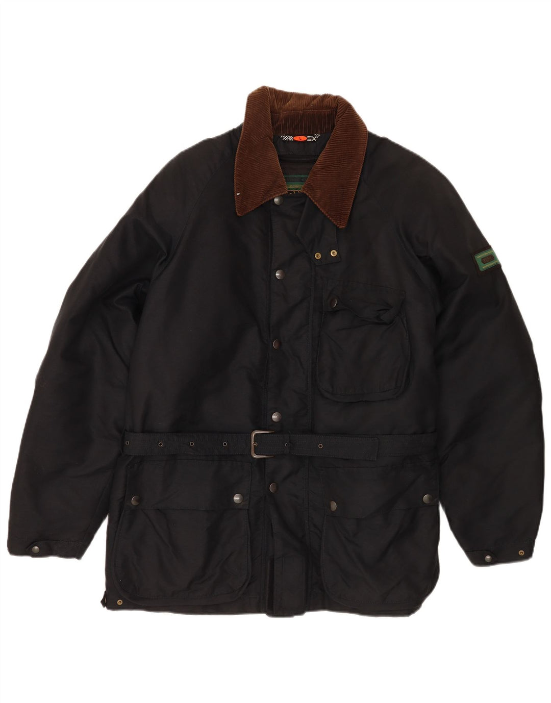 Spidi Mens Graphic Utility Jacket UK 40 Large Negro Colorblock Poliéster