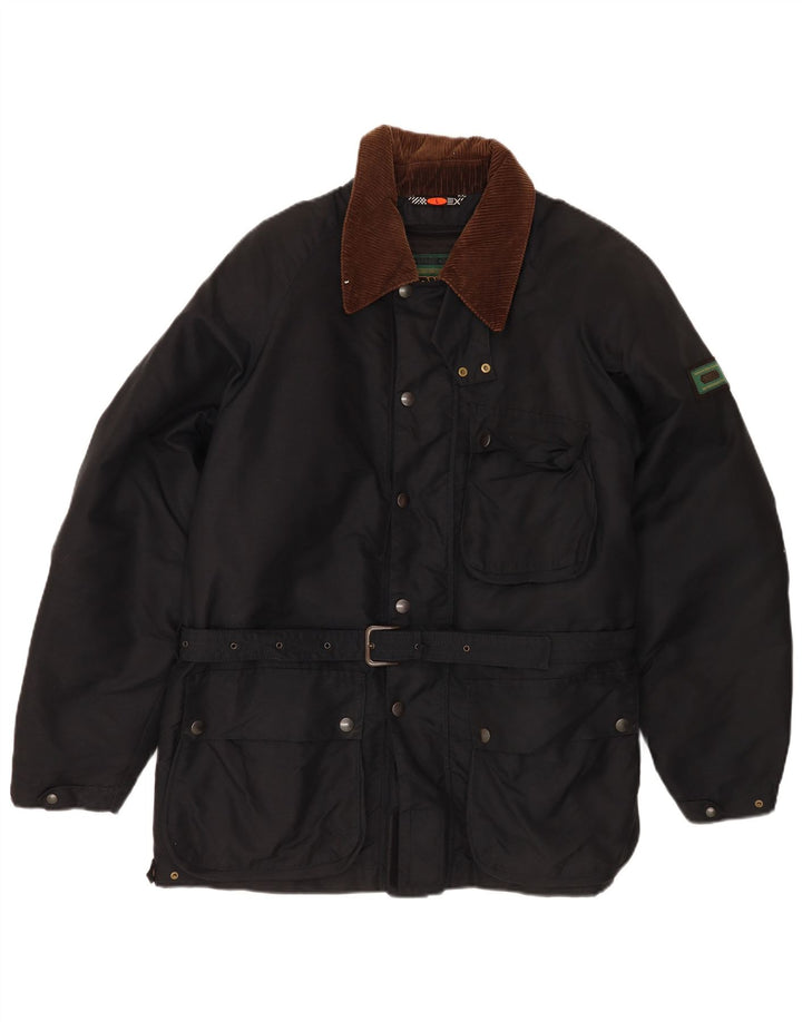 Spidi Mens Graphic Utility Jacket UK 40 Large Negro Colorblock Poliéster