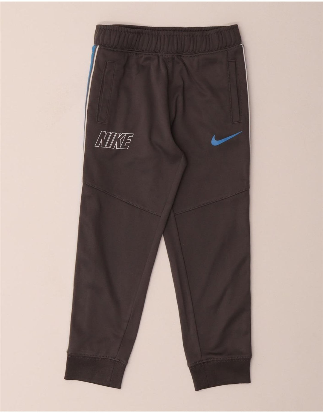 Nike Pantalones de chándal Dri Fit para niños, 5-6 años, Gris Medio