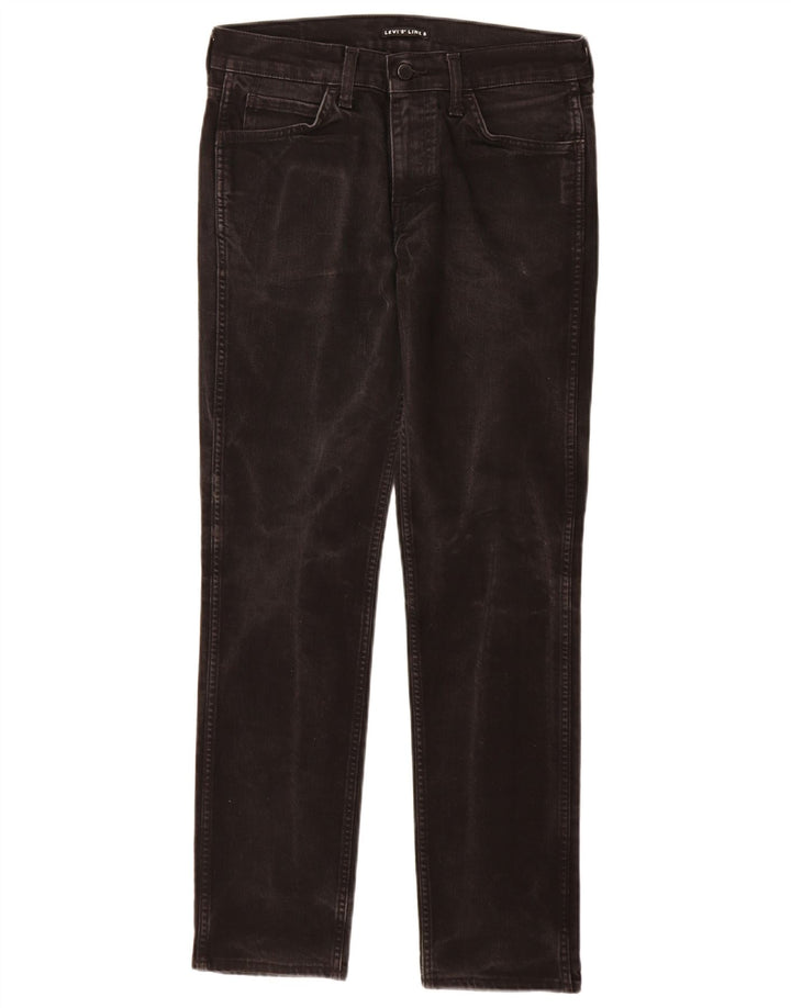 Vaqueros Levi's Line 8 Slim para mujer W30 L32 Algodón negro