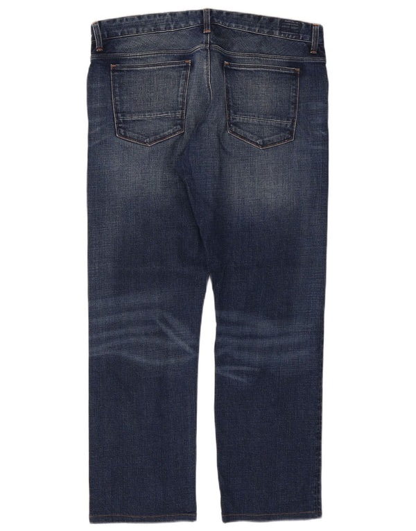 Tommy Hilfiger Vaqueros rectos para hombre W36 L28 Algodón azul marino