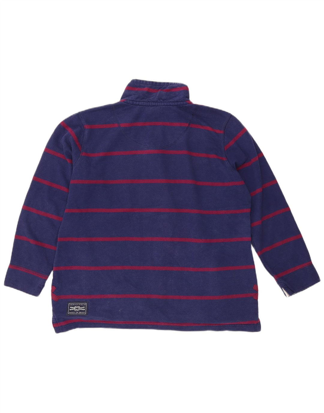 CREW CLOTHING Sudadera para mujer Jumper UK 40 Grande Azul Marino Rayas