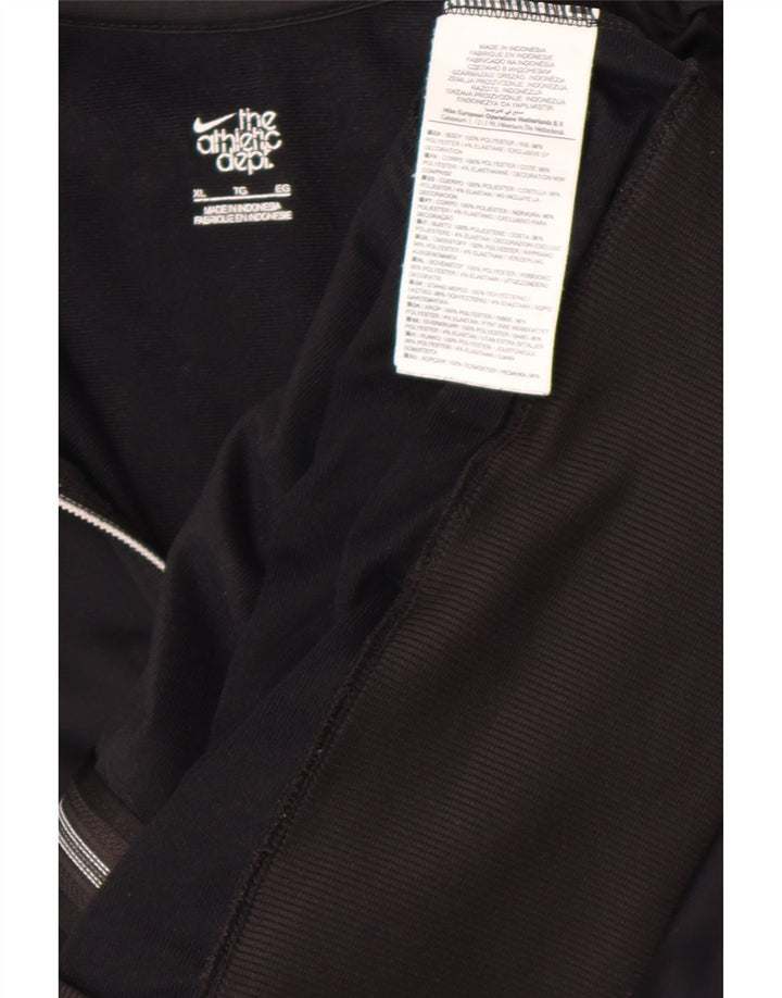 Nike - Chaqueta de chándal para mujer, talla 40, XL, poliéster negro