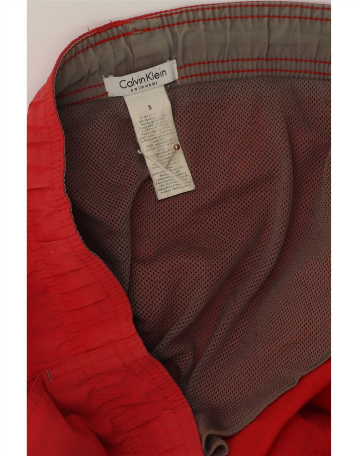 Bañador Calvin Klein Hombre Pequeño Poliéster Rojo