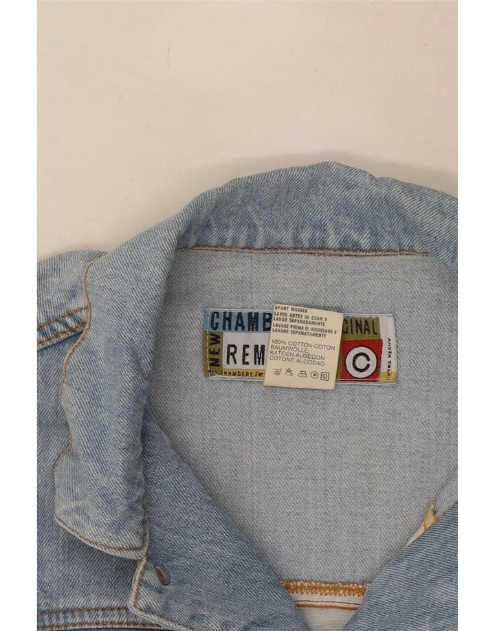Chambers Chaqueta vaquera gráfica para mujer Reino Unido 12 Algodón azul medio