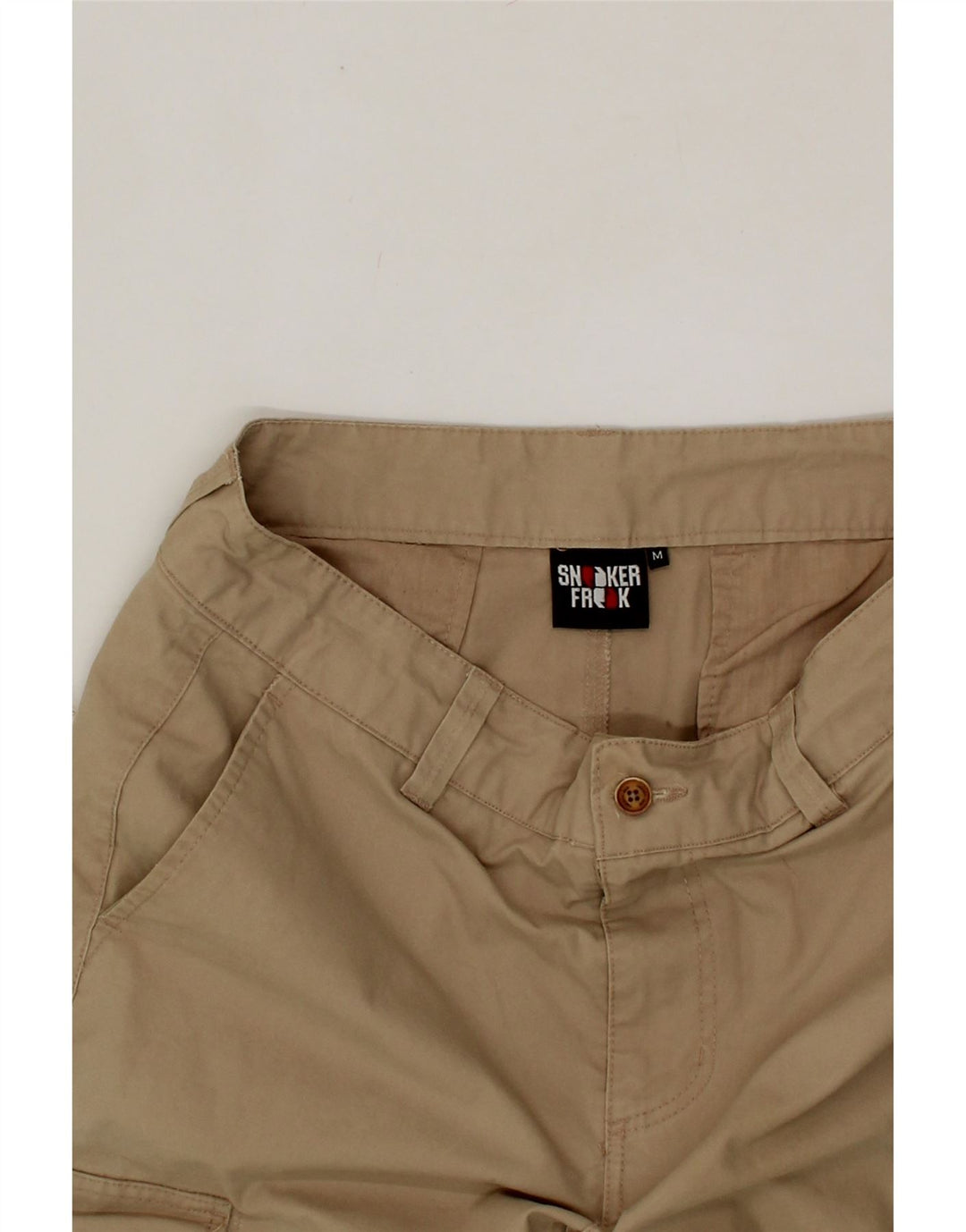 SNEAKER FREAK  Mens Cargo Shorts Medium W31 Beige Cotton Vintage Sneaker Freak and Second-Hand Sneaker Freak from Messina Hembry 