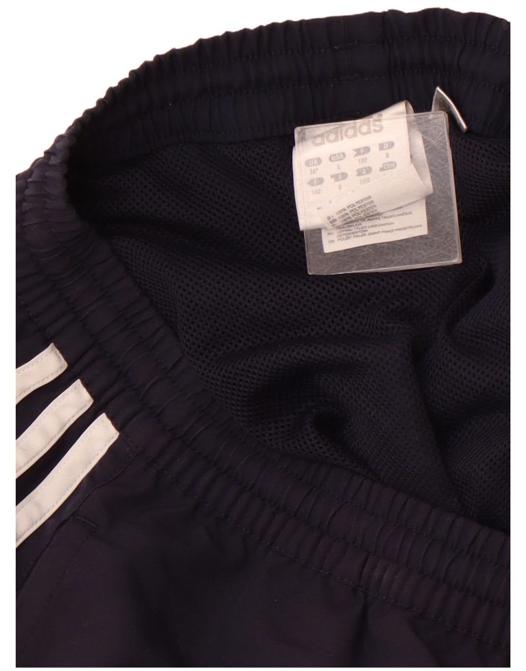 Pantalones cortos deportivos ADIDAS para hombre XL Azul marino Poliéster