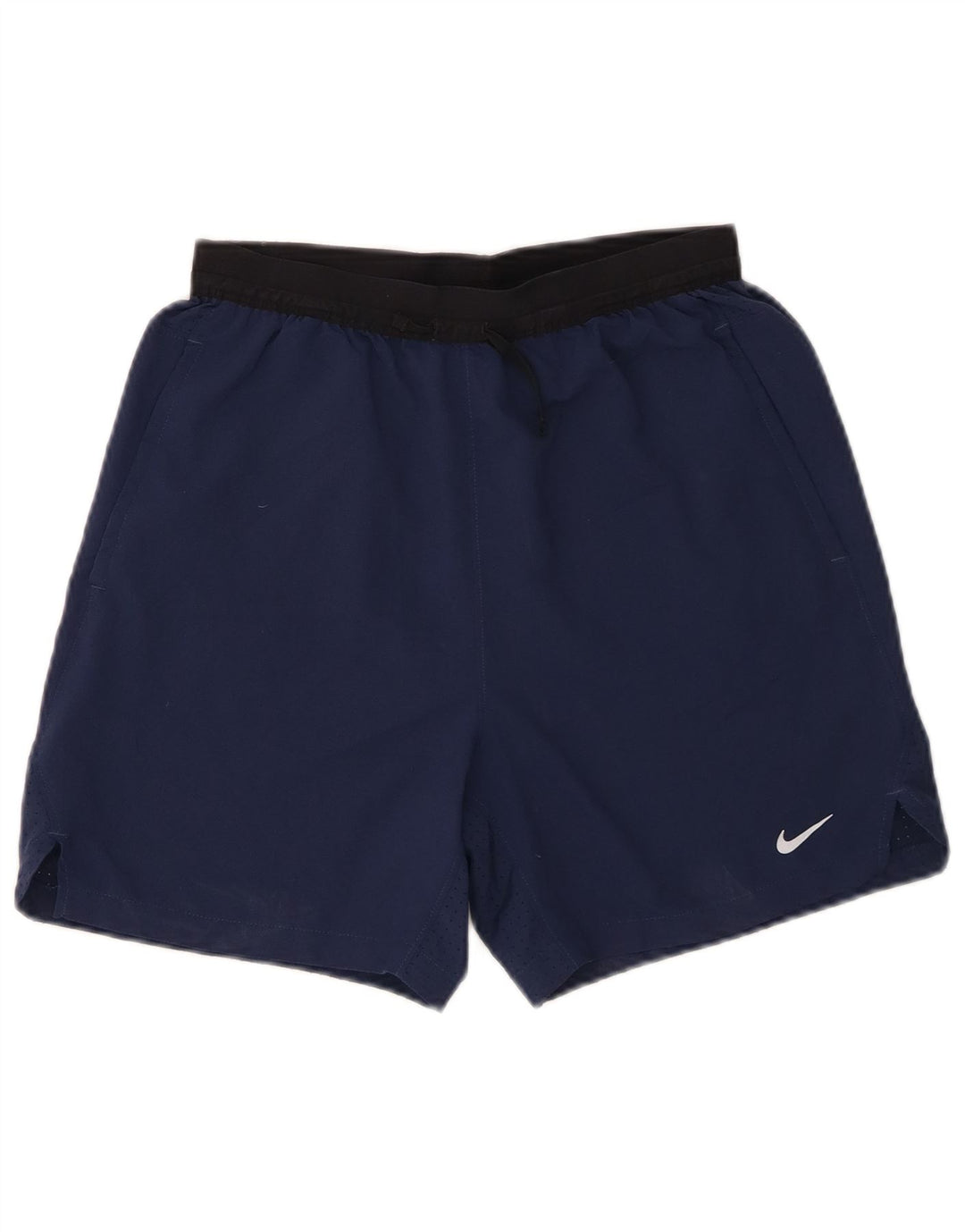 Nike Pantalones cortos deportivos Dri Fit para niños 13-14 años Azul marino Poliéster