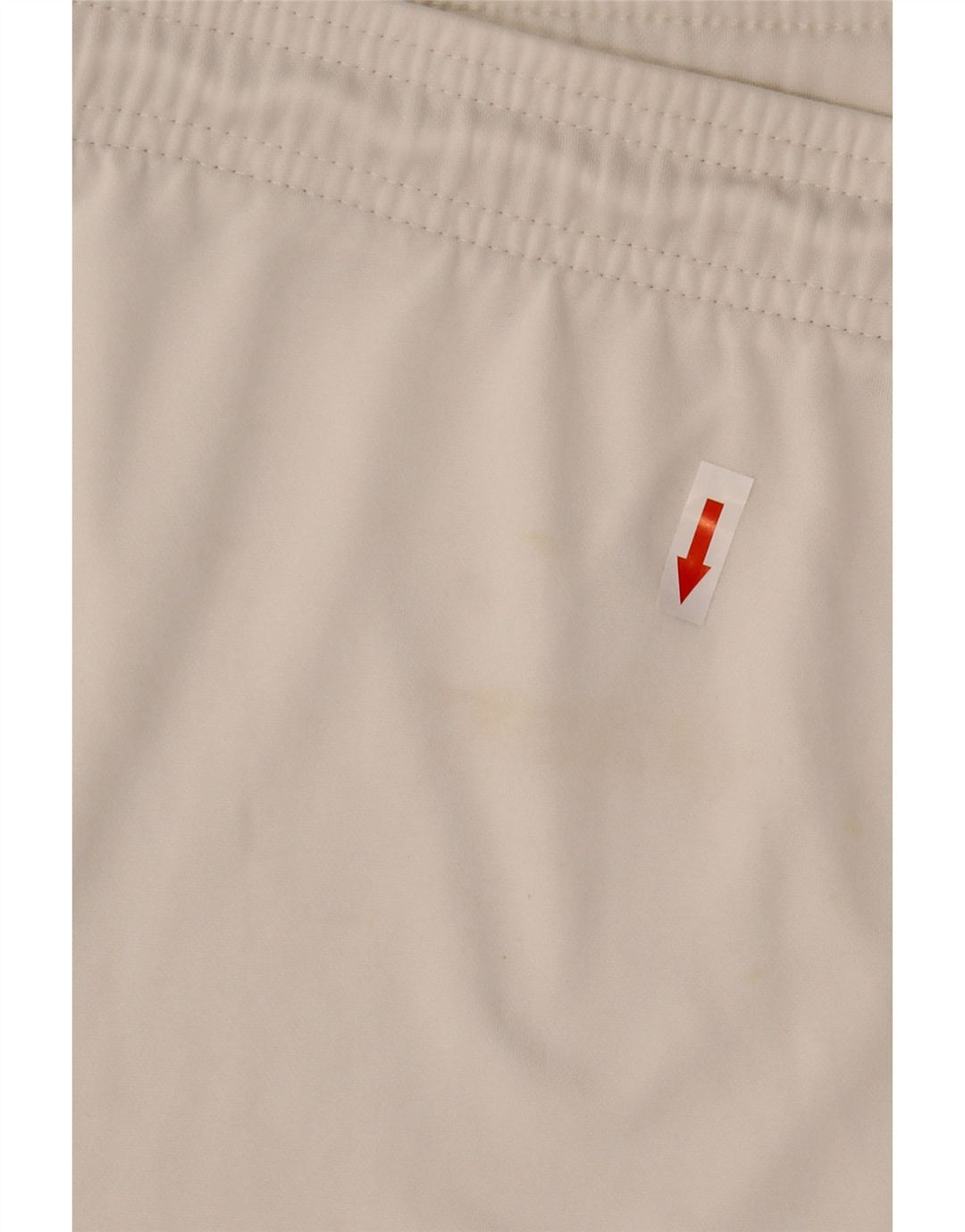 Nike - Pantalones cortos deportivos Dri Fit para hombre, poliéster blanco grande