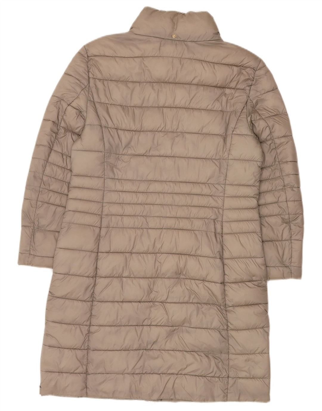 ESPRIT Abrigo acolchado para mujer UK 10 Small Beige Poliamida
