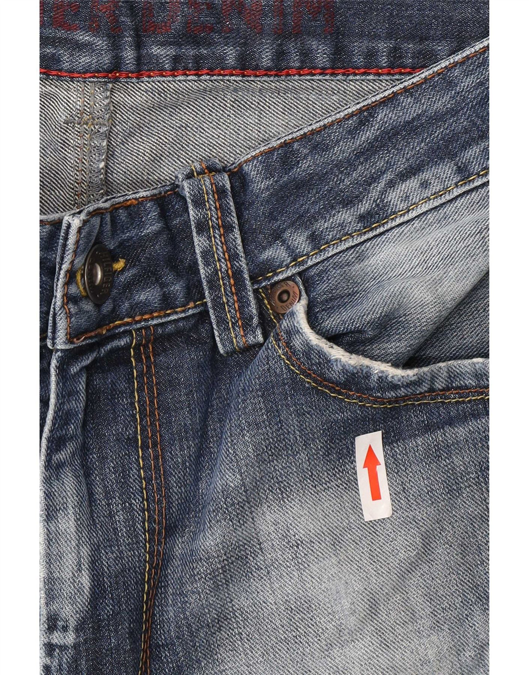 Tommy Hilfiger Vaqueros rectos para hombre W34 L32 Azul